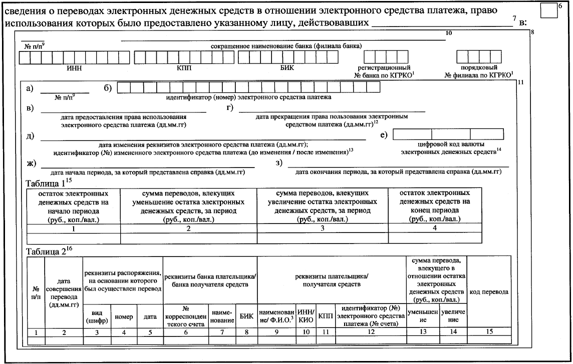 Приказ Федеральной налоговой службы от 31.12.2019 N ММВ-7-2/679@ "Об утверждении форм представления банками (операторами по переводу денежных средств) информации по запросам налоговых органов"