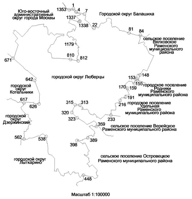 Постановление Думы Московской области от 13.04.2017 N 12/21-П "О проекте закона Московской области "О границе городского округа Люберцы"