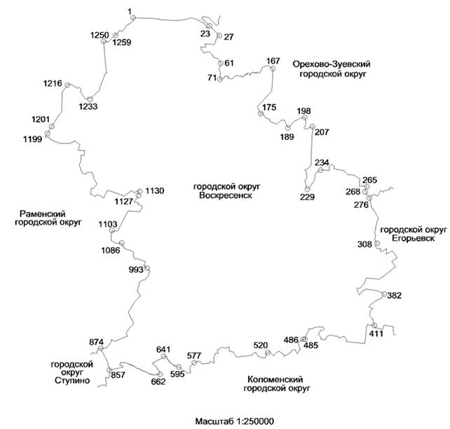Постановление Думы Московской области от 30.05.2019 N 19/86-П "О Законе Московской области "О границе городского округа Воскресенск"