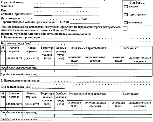 Постановление правления пфр. Копия карточки персонифицированного учета.