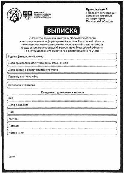 Постановление Правительства Московской области от 08.10.2025 N 1312-ПП "О внесении изменений в Порядок регистрации домашних животных на территории Московской области"